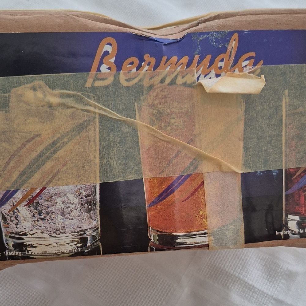 Vintage Multicolor Set Of 6 Juice Glass Set - Picture 16 of 16
